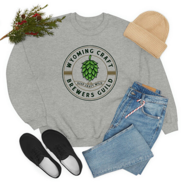 Wyoming Craft Brewers Guild Unisex Crewneck Sweatshirt - Image 8