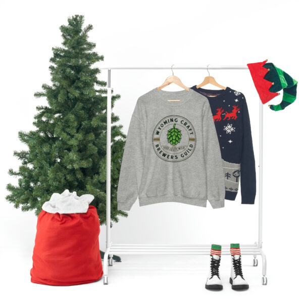 Wyoming Craft Brewers Guild Unisex Crewneck Sweatshirt - Image 9