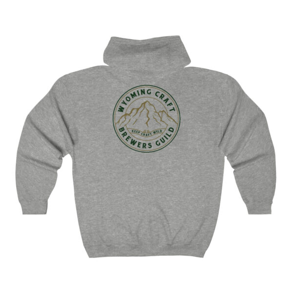 Wyoming Craft Brewers Guild Men’s Zip Hooded Sweatshirt