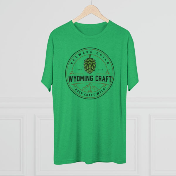 Wyoming Craft Brewers Guild Men's Tri-Blend T-Shirt - Image 20
