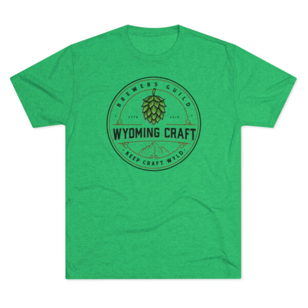 Wyoming Craft Brewers Guild Men's Tri-Blend T-Shirt - Image 17