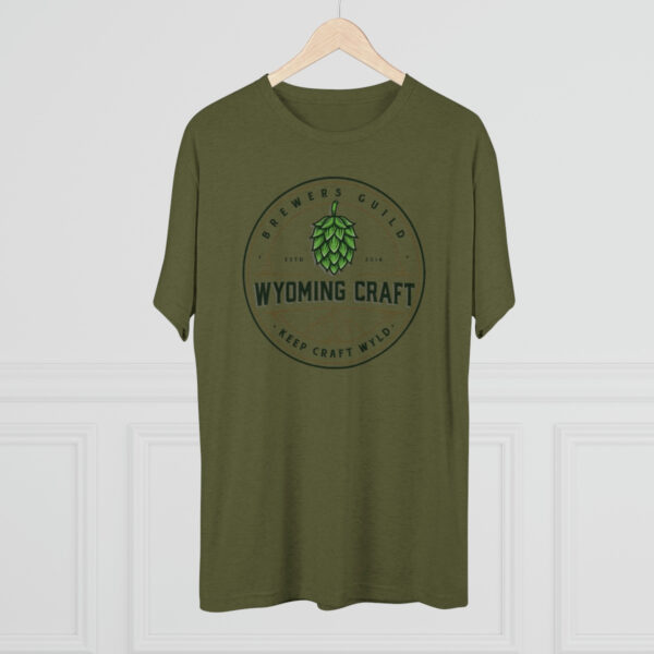 Wyoming Craft Brewers Guild Men's Tri-Blend T-Shirt - Image 16