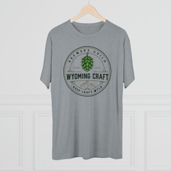 Wyoming Craft Brewers Guild Men's Tri-Blend T-Shirt - Image 4