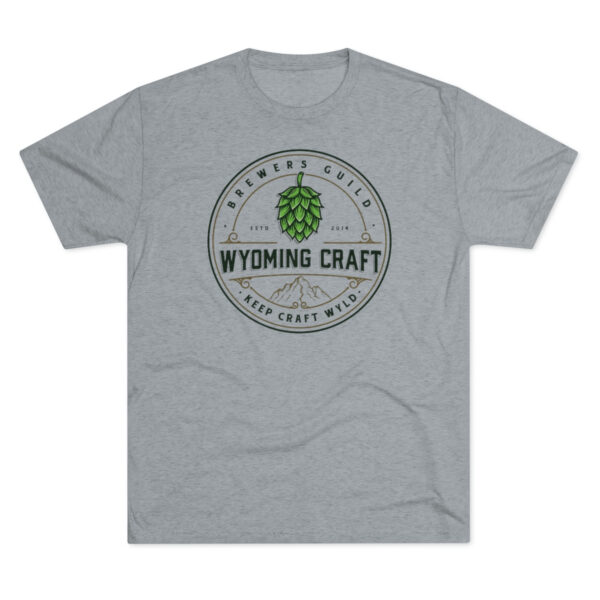 Wyoming Craft Brewers Guild Men's Tri-Blend T-Shirt