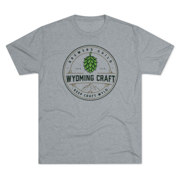 Wyoming Craft Brewers Guild Men's Tri-Blend T-Shirt