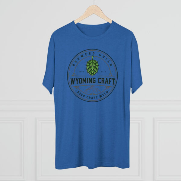 Wyoming Craft Brewers Guild Men's Tri-Blend T-Shirt - Image 24
