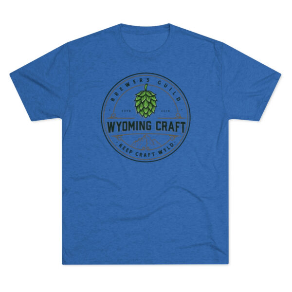 Wyoming Craft Brewers Guild Men's Tri-Blend T-Shirt - Image 21