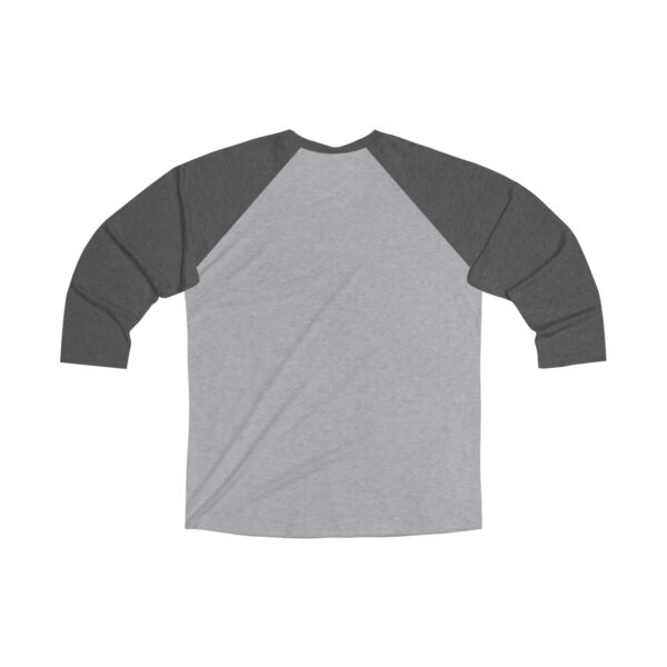 Wyoming Craft Brewers Guild Logo Unisex Tri-Blend ¾ Sleeve Raglan Baseball T Shirt - Image 2