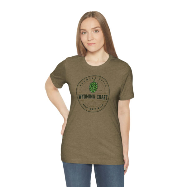 Wyoming Craft Brewers Guild Logo Men's T Shirt - Image 21