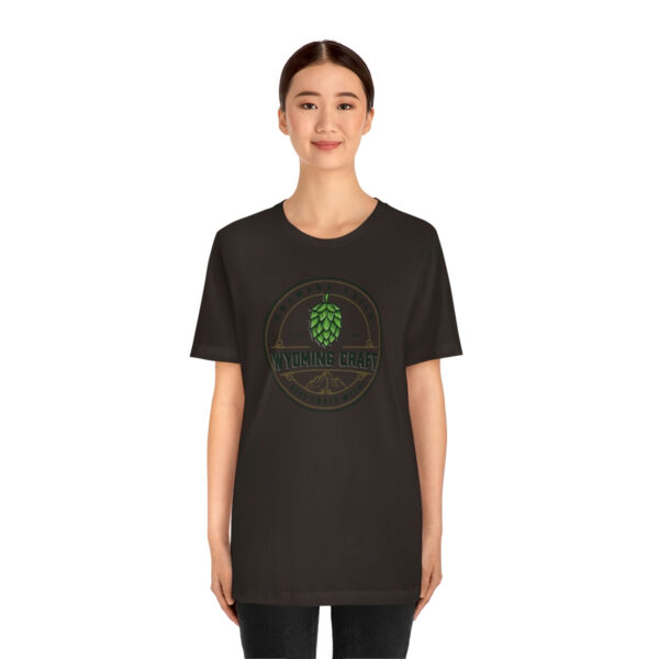 Wyoming Craft Brewers Guild Logo Men's T Shirt - Image 11