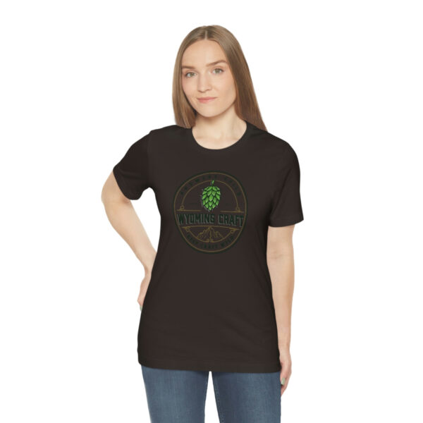 Wyoming Craft Brewers Guild Logo Men's T Shirt - Image 13