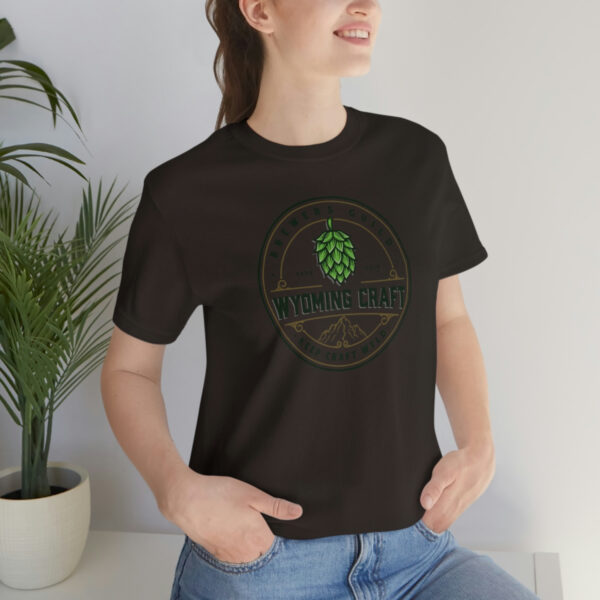 Wyoming Craft Brewers Guild Logo Men's T Shirt - Image 15