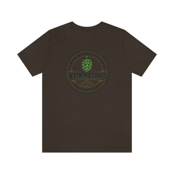 Wyoming Craft Brewers Guild Logo Men's T Shirt - Image 9