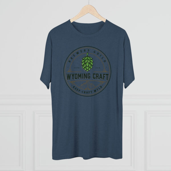 Wyoming Craft Brewers Guild Men's Tri-Blend T-Shirt - Image 28
