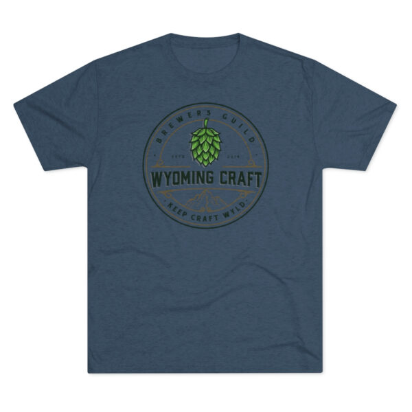 Wyoming Craft Brewers Guild Men's Tri-Blend T-Shirt - Image 25