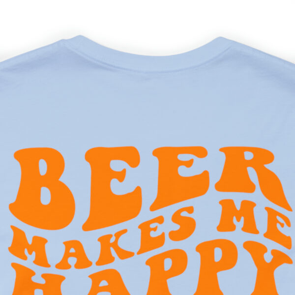 Beer Makes Me Happy Elizabeth Brewing Men's Cotton/Poly t-shirt - Image 72