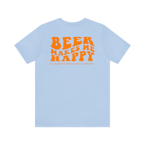 Beer Makes Me Happy Elizabeth Brewing Men's Cotton/Poly t-shirt - Image 61