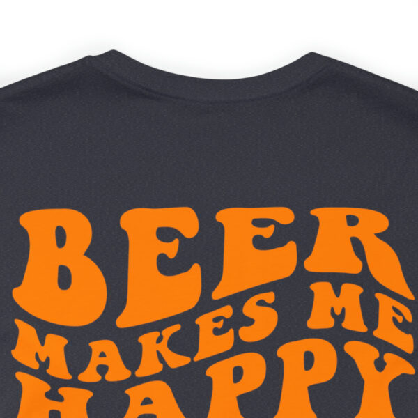 Beer Makes Me Happy Elizabeth Brewing Men's Cotton/Poly t-shirt - Image 96