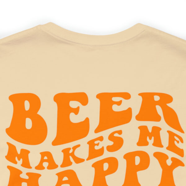 Beer Makes Me Happy Elizabeth Brewing Men's Cotton/Poly t-shirt - Image 36