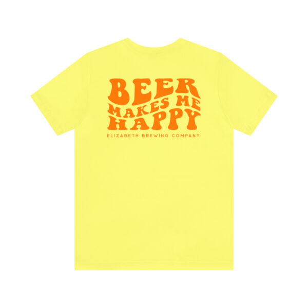Beer Makes Me Happy Elizabeth Brewing Men's Cotton/Poly t-shirt - Image 49