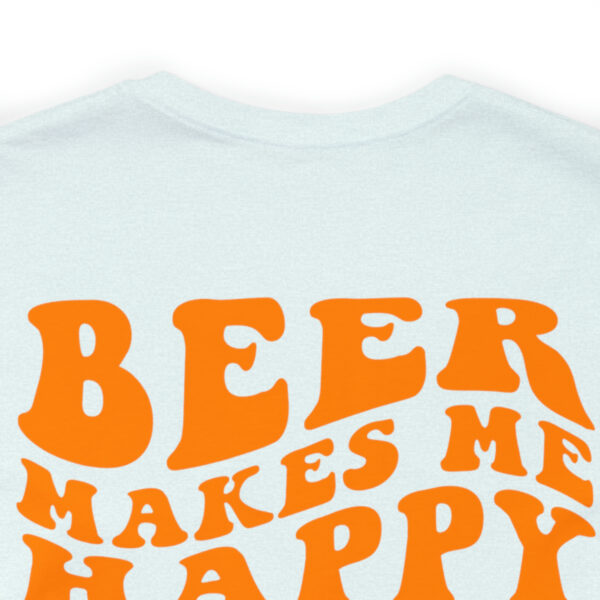 Beer Makes Me Happy Elizabeth Brewing Men's Cotton/Poly t-shirt - Image 12