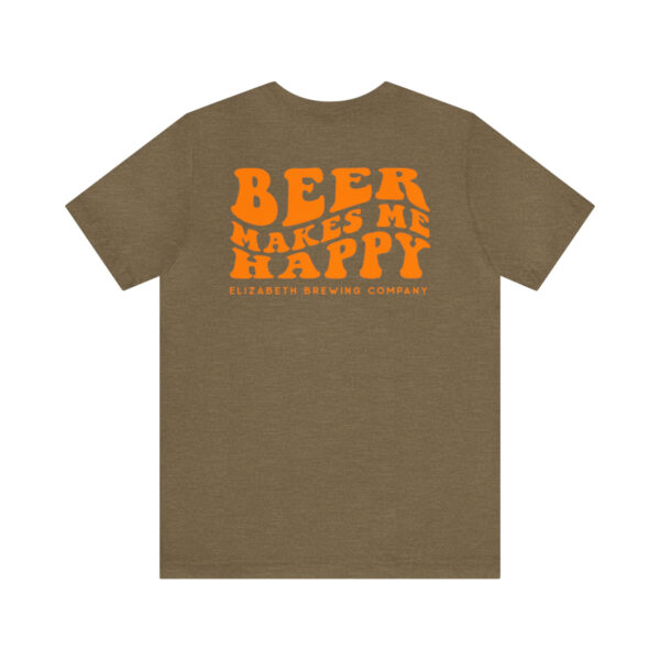Beer Makes Me Happy Elizabeth Brewing Men's Cotton/Poly t-shirt - Image 37