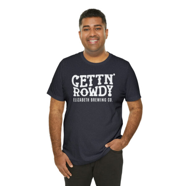 Elizabeth Brewing Gettin' Rowdy Men's T-shirt - Image 80