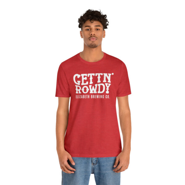 Elizabeth Brewing Gettin' Rowdy Men's T-shirt - Image 88