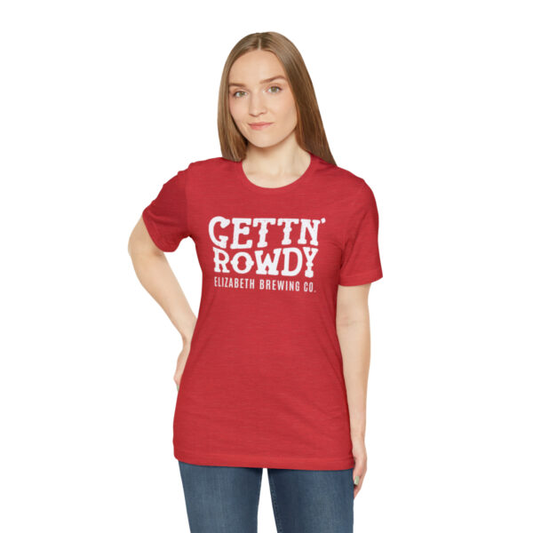 Elizabeth Brewing Gettin' Rowdy Men's T-shirt - Image 89