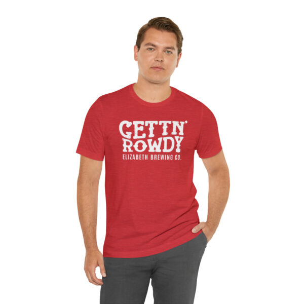 Elizabeth Brewing Gettin' Rowdy Men's T-shirt - Image 90