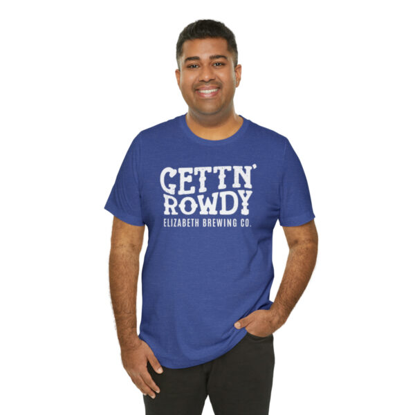 Elizabeth Brewing Gettin' Rowdy Men's T-shirt - Image 56