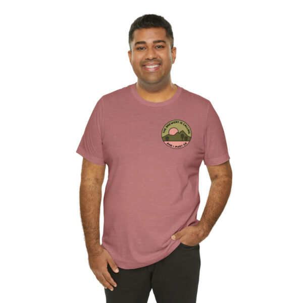 Elizabeth Brewing The Brewery Is Calling Men's T-shirt - Image 20