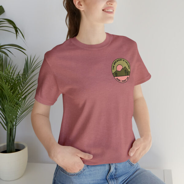 Elizabeth Brewing The Brewery Is Calling Men's T-shirt - Image 21