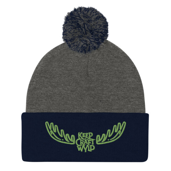 Wyoming Craft Brewers Guild Keep Craft WYLD Pom-Pom Beanie - Image 5
