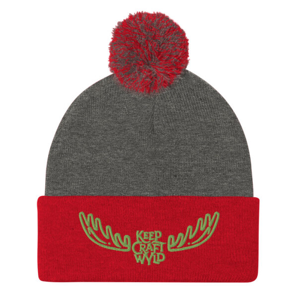 Wyoming Craft Brewers Guild Keep Craft WYLD Pom-Pom Beanie