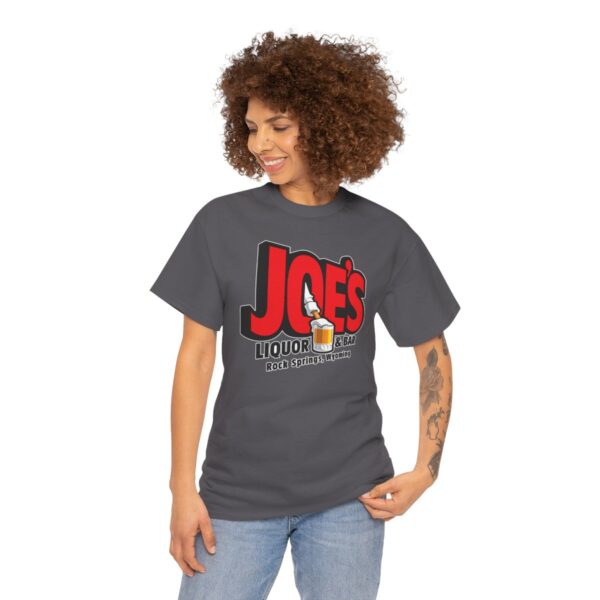 Joe's Liquor & Bar Men's Heavy Cotton T-shirt - Image 119