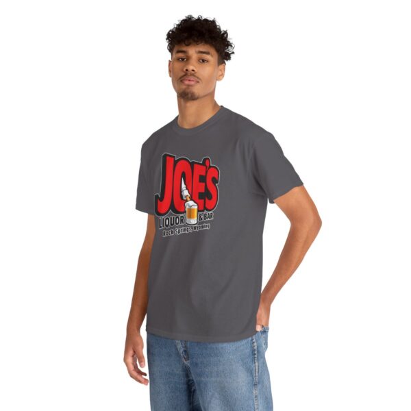 Joe's Liquor & Bar Men's Heavy Cotton T-shirt - Image 122