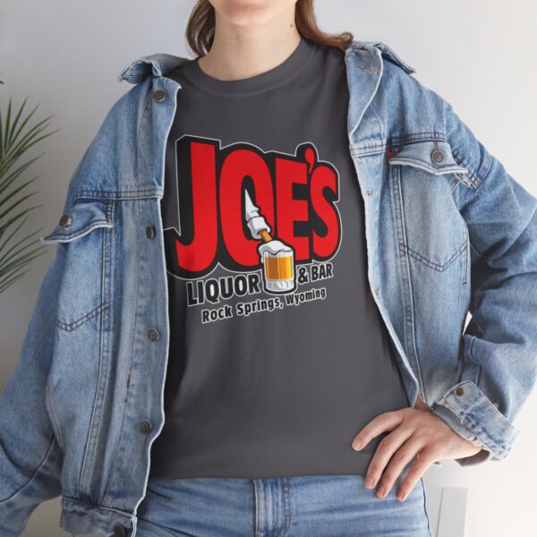 Joe's Liquor & Bar Men's Heavy Cotton T-shirt - Image 131