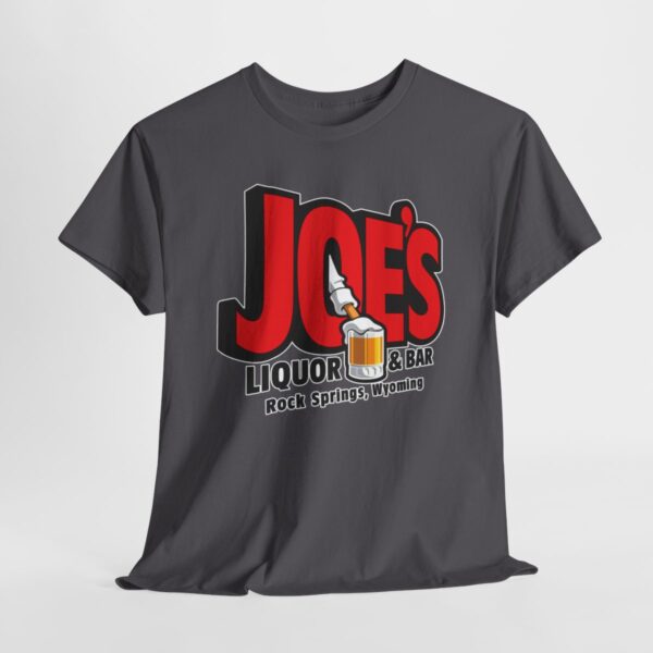 Joe's Liquor & Bar Men's Heavy Cotton T-shirt - Image 114