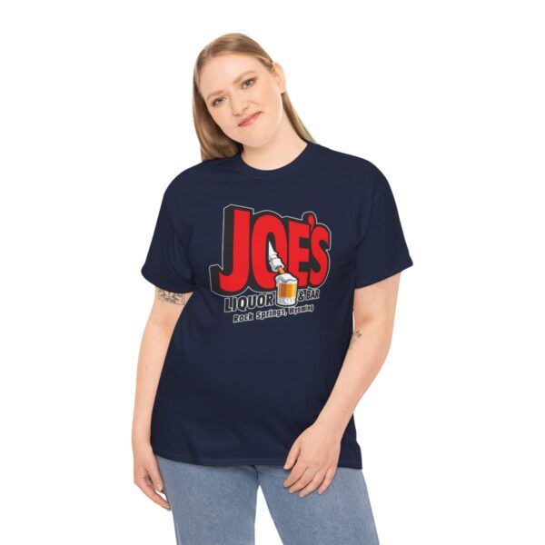 Joe's Liquor & Bar Men's Heavy Cotton T-shirt - Image 12