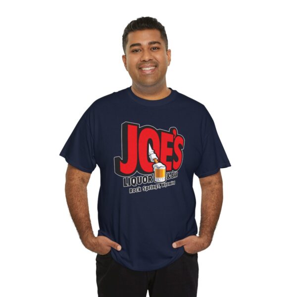 Joe's Liquor & Bar Men's Heavy Cotton T-shirt - Image 17