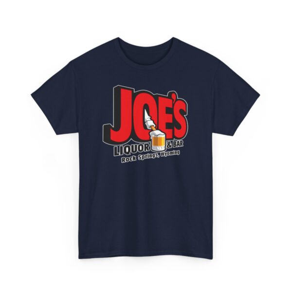 Joe's Liquor & Bar Men's Heavy Cotton T-shirt - Image 3