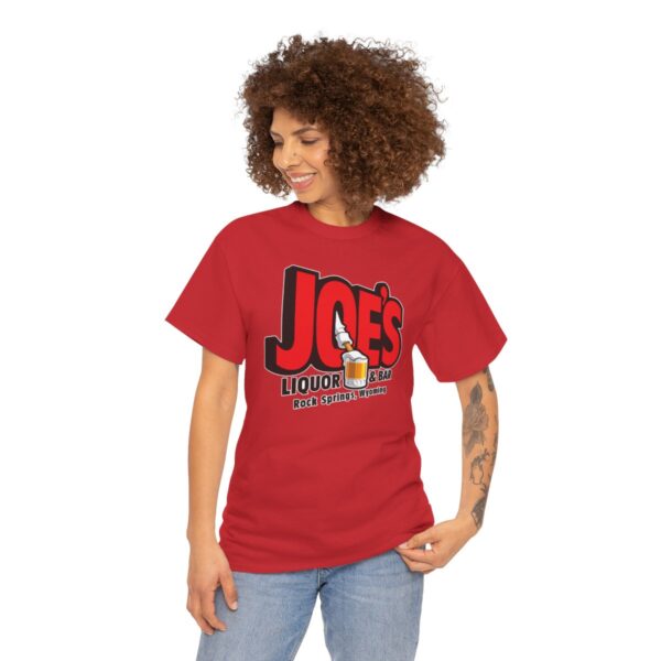 Joe's Liquor & Bar Men's Heavy Cotton T-shirt - Image 173