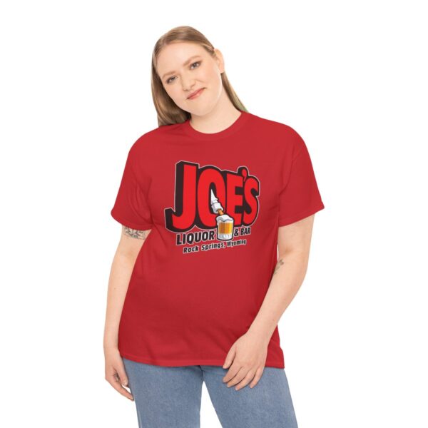 Joe's Liquor & Bar Men's Heavy Cotton T-shirt - Image 174