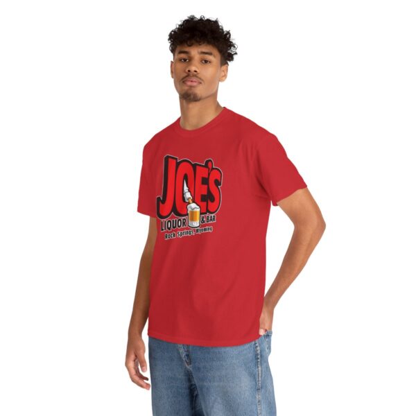 Joe's Liquor & Bar Men's Heavy Cotton T-shirt - Image 176
