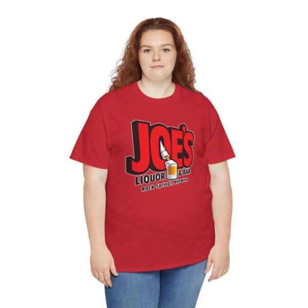 Joe's Liquor & Bar Men's Heavy Cotton T-shirt - Image 177