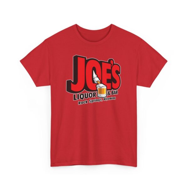 Joe's Liquor & Bar Men's Heavy Cotton T-shirt - Image 165