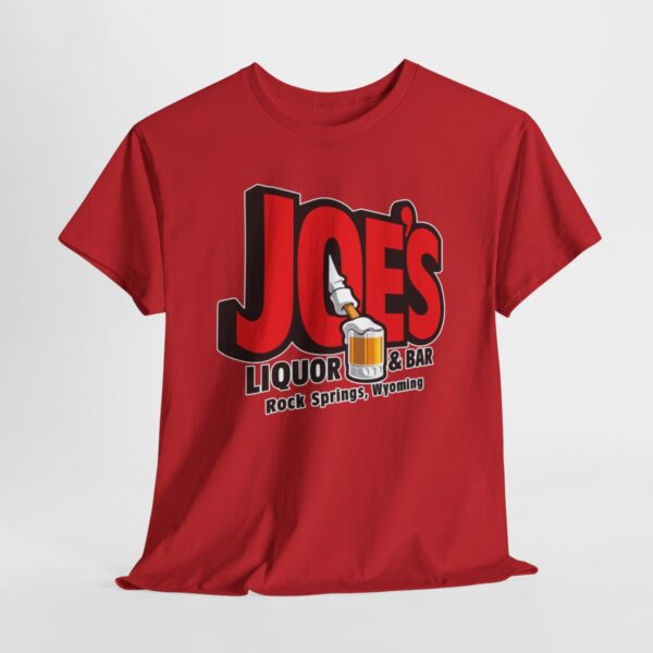 Joe's Liquor & Bar Men's Heavy Cotton T-shirt - Image 168
