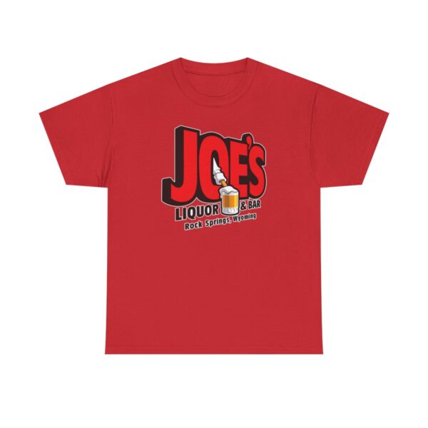 Joe's Liquor & Bar Men's Heavy Cotton T-shirt - Image 163