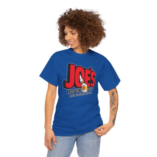 Joe's Liquor & Bar Men's Heavy Cotton T-shirt - Image 146